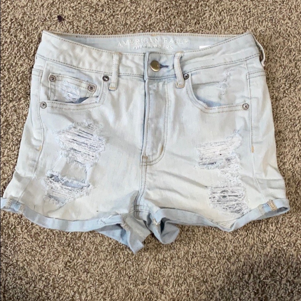 High rise super stretchy American eagle shorts